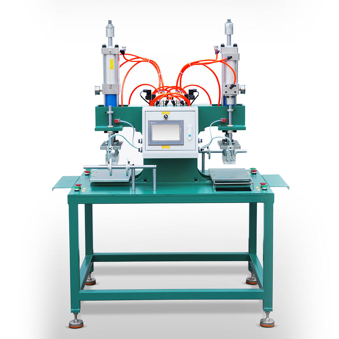 Double station hot stamping machine
